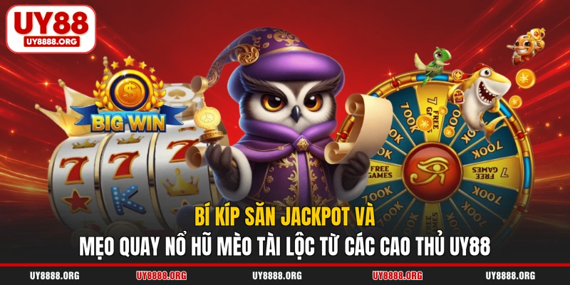 Bí kíp săn jackpot và mẹo quay nổ hũ mèo tài lộc từ các cao thủ UY88