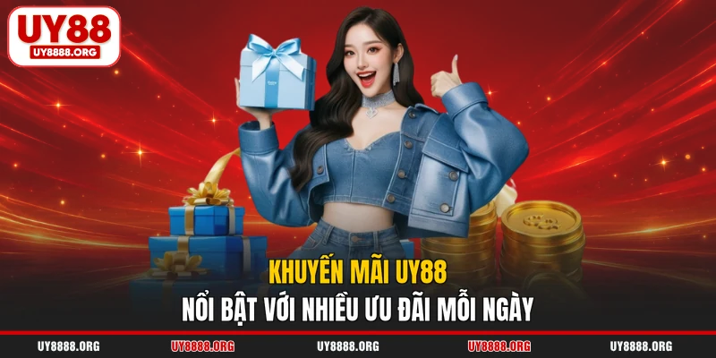 Khuyến mãi UY88 nổi bật với nhiều ưu đãi mỗi ngày Khuyến mãi UY88 nổi bật với nhiều ưu đãi mỗi ngày