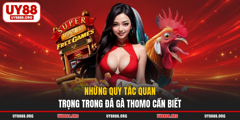Những quy tắc quan trọng trong đá gà Thomo cần biết